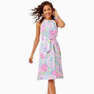 NWT Lilly Pulitzer Mabry Midi Dress size XXS